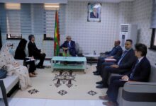 صورة وزير الشؤون الاقتصادية يبحث مع السفير الياباني المعتمد لدى بلادنا آفاق التعاون التنموي