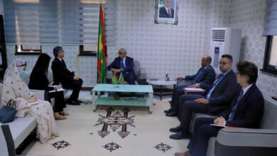 صورة وزير الشؤون الاقتصادية يبحث مع السفير الياباني المعتمد لدى بلادنا آفاق التعاون التنموي