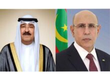 صورة رئيس الجمهورية يهنئ صاحب السمو أمير دولة الكويت بمناسبة العيد الوطني لبلاده