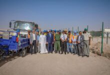 صورة بدء أشغال مشروع استبدال السياج الأمني لمطار نواكشوط الدولي أم التونسي