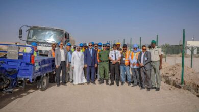 صورة بدء أشغال مشروع استبدال السياج الأمني لمطار نواكشوط الدولي أم التونسي