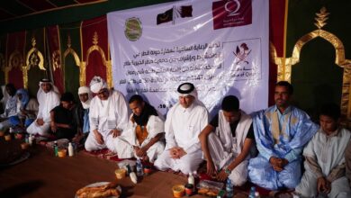 صورة سفارة قطر تطلق موسمها الرمضاني بتوزيع 4500 وجبة على طلاب المحاظر في نواكشوط