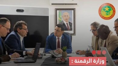 صورة وزارة الرقمنة: تقدم الأشغال مشروع الكابل البحري “ألالينك” في نواذيبو بلغت 46%