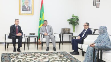 صورة الوزير الأول يستقبل المنسق المقيم بالنيابة لمنظمة الأمم المتحدة في موريتانيا