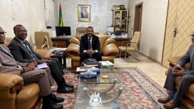 صورة وزير الثقافة والفنون يستقبل مدير الوكالة الفرنسية للتنمية بنواكشوط