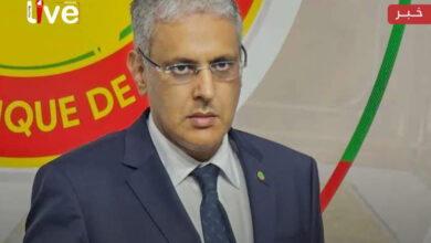 صورة وزير الطاقة رفعنا سعة التخزين في نواكشوط إلى 83 ألف متر مكعب ومخزون المحروقات مطمئن