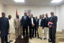 صورة وزير التنمية الحيوانية يستقبل وفدا من الشبكة الأفريقية الميدانية لمراقبة الأمراض AFNET