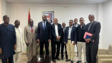 صورة وزير التنمية الحيوانية يستقبل وفدا من الشبكة الأفريقية الميدانية لمراقبة الأمراض AFNET