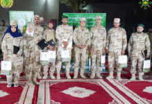 صورة اختتام النسخة الأولى من مسابقة قائد الأركان لحفظ وتجويد القرآن الكريم وتتويج ثمانية فائزين