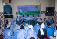 صورة وزير الشؤون الإسلامية يشرف على حفل إفطار للعلماء والأئمة في عرفات