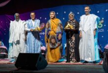 صورة السيدة الأولى تشرف على افتتاح النسخة الـ 13 من ليالي المديح النبوي بنواكشوط