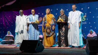 صورة السيدة الأولى تشرف على افتتاح النسخة الـ 13 من ليالي المديح النبوي بنواكشوط