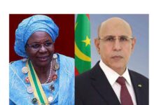 صورة رئيس الجمهورية يهنئ  رئيسة جمهورية ناميبيا، بمناسبة احتفال بلادها بعيدها الوطني: