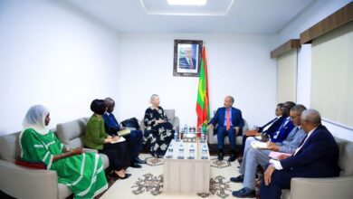 صورة وزير التكوين المهني يستقبل بعثة من البنك الأفريقي للتنمية BAD