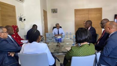 صورة وزير المعدان والصناعة يستقبل وفدا من البنك الإفريقي للتنمية لبحث تعزيز التعاون