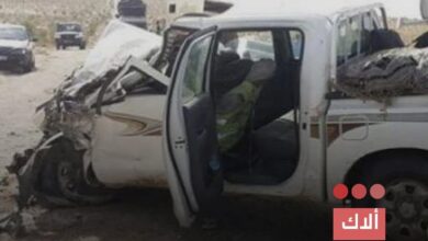 صورة ألاك وفاة شخص وإصابة خمسة آخرين في حادث سير عند مدخل مدينة ألاك