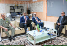 صورة الأمين العام لوزارة الدفاع يستقبل مسؤولا أمميا رفيع المستوي