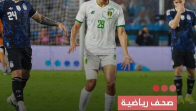 صورة صحف رياضية  ارتفاع لافت في القيمة التسويقية للاعب المنتخب الوطني عمر نغوم
