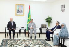 صورة الوزير الأول يستقبل السفير التركي المعتمد لدى موريتانيا