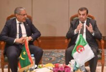 صورة وزير الطاقة  يجري مباحثات مع نظيره الجزائري لتعزيز التعاون في قطاع المحروقات وتطوير الشراكة