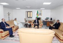 صورة وزير الثقافة والفنون يستقبل سفير سلطنة عمان المعتمد لدى موريتانيا