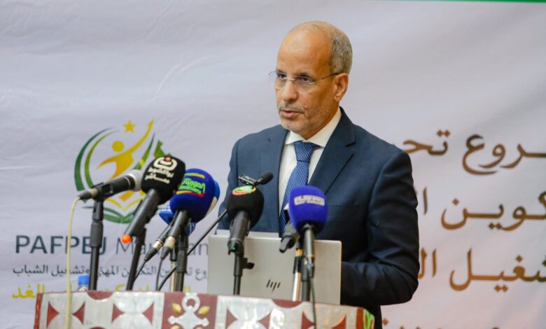صورة إطلاق ورشة حول مشروع تحسين التكوين المهني وتشغيل الشباب الممول من طرف مجموعة البنك الاسلامي للتنمية في موريتانيا