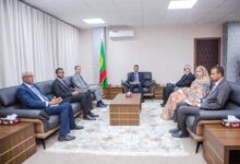 صورة وزير الشؤون الإسلامية  يستقبل المنسق الدائم للأمم المتحدة لدى موريتانيا