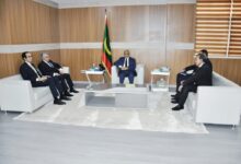 صورة رئيس الجمعية الوطنية يستقبل سفير جمهورية مصر العربية لدى موريتانيا