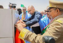 صورة الحوض الشرقي :  مندوب تآزر يدشن سدين ببلدية الباطن في مقاطعة ولاتة