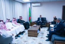 صورة وزير الشؤون الإسلامية يستقبل سفير السعودية المعتمد لدى موريتانيا