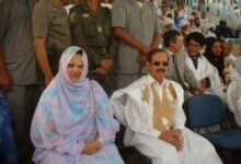 صورة وفاة  عائشة بنت أحمد الطلبة. حرم الرئيس السابق معاوية ولد الطايع