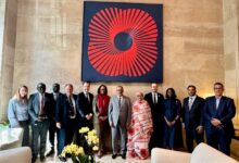 صورة رئيس اتحاد أرباب العمل يلتقي رئيسة مركز الأعمال الأمريكي-الإفريقي