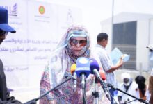 صورة وزيرة التجارة والسياحة تشرف على إطلاق مشروع منتجع أنجاكو السياحي