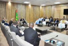 صورة رئيس الجمعية الوطنية يستقبل وفداً ألمانيا رفيع المستوى