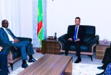 صورة وزير الشؤون الإسلامية يستقبل الممثل المقيم لبرامج الأمم المتحدة الإنمائي في موريتانيا