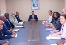 صورة وزير الشؤون الإسلامية يستقبل المنسقة الجهوية للأمم المتحدة المكلفة بمحاربة الإرهاب