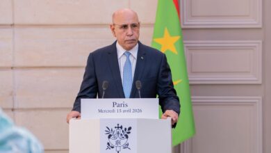 صورة غزواني  موريتانيا اعتمدت مقاربة أمنية مكنتها من الحفاظ على الاستقرار وتواجه تحدي الهجرة بدعم شركائها