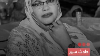 صورة حادث سير  يؤدي بوفاة مستشارة ببلدية روصو وإصابة ثلاثة آخرين