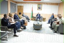 صورة وزير الدفاع يستقبل وفدا من الاتحاد الأوروبي