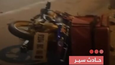 صورة حادث سير  يودي بوفاة سائق دراجة توصيل بمدينة نواذيبو