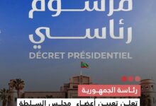 صورة رئاسة الجمهورية  تعلن تعيين أعضاء مجلس السلطة الوطنية لمكافحة الفساد