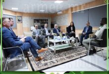 صورة الأمين العام لوزارة الدفاع يستقبل وفدا من جمهورية ألمانيا الاتحادية