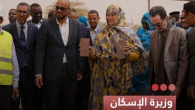 صورة وزيرة الإسكان  تتفقد وحدة إنتاج مؤسسة تنفيذ الأشغال المنجزة بالمواد المحلية