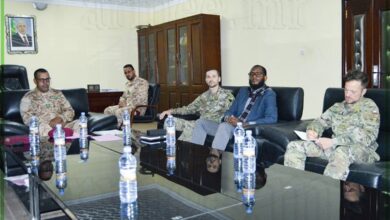 صورة قايد أركان القوات الخاصة التشيكية يؤدي زيارة لمقر قيادة القوات الخاصة