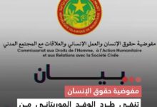 صورة مفوضية حقوق الإنسان تنفي طرد الوفد الموريتاني من اجتماعات اللجنة الإفريقية في بانجول
