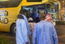 صورة الفوج الرابع من الحجاج الموريتانيين يصل إلى المدينة المنورة