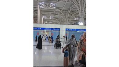 صورة الفوج السابع من الحجاج الموريتانيين يصل إلى المدينة المنورة