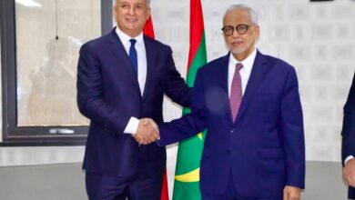صورة *وزير الشؤون الاقتصادية يبحث مع وزير الاستثمار المغربي سبل  تعزيز الشراكات الاقتصادية وجذب الاستثمارات المشتركة*