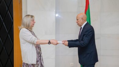 صورة غزواني  يتسلم أوراق اعتماد تسعة سفراء جدد لدى موريتانيا