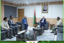 صورة وزير الدفاع يستقبل سفير جمهورية الهند المعتمد لدى موريتانيا